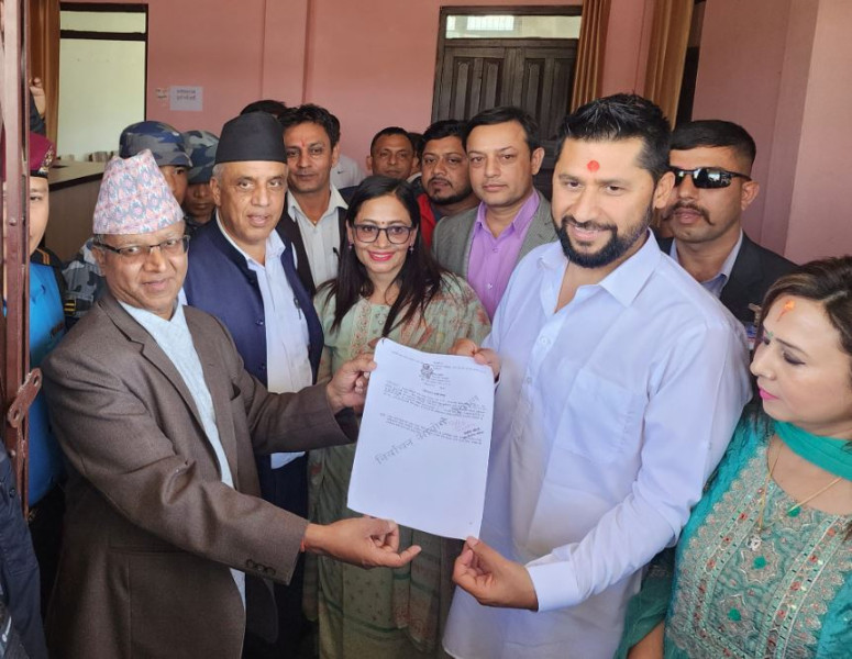उम्मेदवारी दर्तापछि रवि लामिछानेले भने- एकदमै आशावादी र उत्साहित छु 